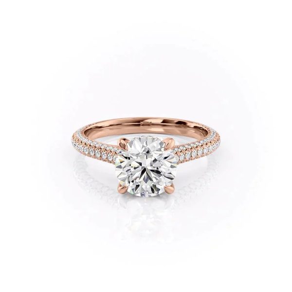 The Rachel Set With A 2.5 Carat Round Lab Diamond Online