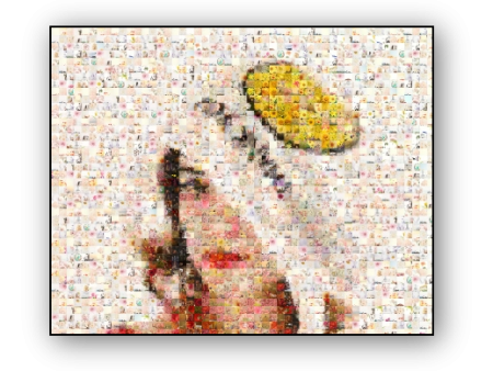 Photo Mosaic Canvas Print Sale